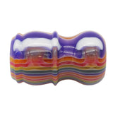 Candy Stripe Handcrafted Shaving Brush Handle (fits 24mm, 26mm knots) | Handcrafted Brush Handle | AP Shave Co.