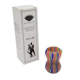 Candy Stripe Handcrafted Shaving Brush Handle (fits 24mm, 26mm knots) | Handcrafted Brush Handle | AP Shave Co.