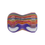 Candy Stripe Handcrafted Shaving Brush Handle (fits 24mm, 26mm knots) | Handcrafted Brush Handle | AP Shave Co.