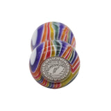 Candy Stripe Handcrafted Shaving Brush Handle (fits 24mm, 26mm knots) | Handcrafted Brush Handle | AP Shave Co.