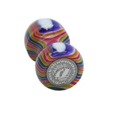 Candy Stripe Handcrafted Shaving Brush Handle (fits 24mm, 26mm knots) | Handcrafted Brush Handle | AP Shave Co.