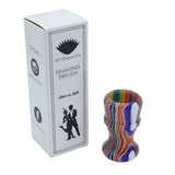 Candy Stripe Handcrafted Shaving Brush Handle (fits 24mm, 26mm knots) | Handcrafted Brush Handle | AP Shave Co.
