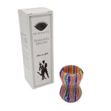 Candy Stripe Handcrafted Shaving Brush Handle (fits 24mm, 26mm knots) | Handcrafted Brush Handle | AP Shave Co.