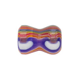 Candy Stripe Handcrafted Shaving Brush Handle (fits 24mm, 26mm knots) | Handcrafted Brush Handle | AP Shave Co.