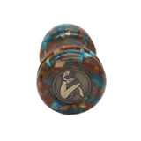 Diamonds in the Rough Handcrafted Shaving Brush Handle (fits 24mm, 26mm knots) | Handcrafted Brush Handle | AP Shave Co.