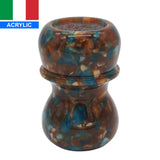 Diamonds in the Rough Handcrafted Shaving Brush Handle (fits 24mm, 26mm knots) | Handcrafted Brush Handle | AP Shave Co.