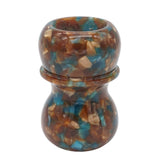 Diamonds in the Rough Handcrafted Shaving Brush Handle (fits 24mm, 26mm knots) | Handcrafted Brush Handle | AP Shave Co.