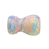 Spring Pastel Tye Dye Handcrafted Shaving Brush Handle (fits 24mm, 26mm knots)