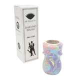 Spring Pastel Tye Dye Handcrafted Shaving Brush Handle (fits 24mm, 26mm knots)