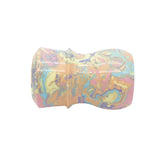 Spring Pastel Tye Dye Handcrafted Shaving Brush Handle (fits 24mm, 26mm knots)