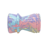 Spring Pastel Tye Dye Handcrafted Shaving Brush Handle (fits 28mm, 30mm knots)