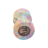 Spring Pastel Tye Dye Handcrafted Shaving Brush Handle (fits 28mm, 30mm knots)