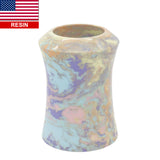 Spring Pastel Tye Dye Handcrafted Shaving Brush Handle (fits 24mm, 26mm knots)