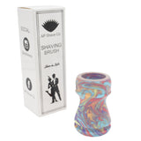 Spring Pastel Tye Dye Handcrafted Shaving Brush Handle (fits 24mm, 26mm knots)