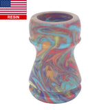 Spring Pastel Tye Dye Handcrafted Shaving Brush Handle (fits 24mm, 26mm knots)