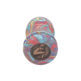 Spring Pastel Tye Dye Handcrafted Shaving Brush Handle (fits 24mm, 26mm knots)