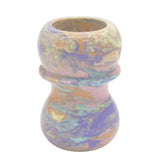 Spring Pastel Tye Dye Handcrafted Shaving Brush Handle (fits 24mm, 26mm knots)
