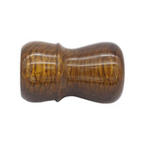 Burnt Gold Snakeskin Handcrafted Shaving Brush Handle (fits 28mm, 30mm knots) | Handcrafted Brush Handle | AP Shave Co.