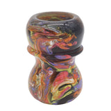 Night Graffiti Handcrafted Shaving Brush Handle (fits 24mm, 26mm knots) | Handcrafted Brush Handle | AP Shave Co.