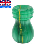 Green Bay Handcrafted Shaving Brush Handle (fits 24mm, 26mm knots) | Handcrafted Brush Handle | AP Shave Co.