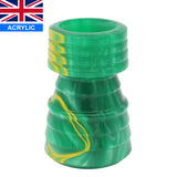 Green Bay Handcrafted Shaving Brush Handle (fits 24mm, 26mm knots) | Handcrafted Brush Handle | AP Shave Co.