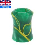 Green Bay Handcrafted Shaving Brush Handle (fits 24mm, 26mm knots)