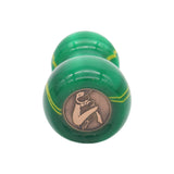 Green Bay Handcrafted Shaving Brush Handle (fits 24mm, 26mm knots) | Handcrafted Brush Handle | AP Shave Co.