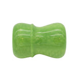 Green Snakeskin Handcrafted Shaving Brush Handle (fits 24mm, 26mm knots) | Handcrafted Brush Handle | AP Shave Co.