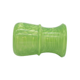 Green Snakeskin Handcrafted Shaving Brush Handle (fits 24mm, 26mm knots)