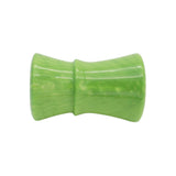 Green Snakeskin Handcrafted Shaving Brush Handle (fits 24mm, 26mm knots) | Handcrafted Brush Handle | AP Shave Co.