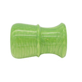 Green Snakeskin Handcrafted Shaving Brush Handle (fits 24mm, 26mm knots) | Handcrafted Brush Handle | AP Shave Co.