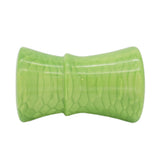 Green Snakeskin Handcrafted Shaving Brush Handle (fits 24mm, 26mm knots) | Handcrafted Brush Handle | AP Shave Co.