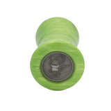 Green Snakeskin Handcrafted Shaving Brush Handle (fits 24mm, 26mm knots) | Handcrafted Brush Handle | AP Shave Co.