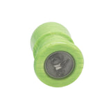 Green Snakeskin Handcrafted Shaving Brush Handle (fits 24mm, 26mm knots) | Handcrafted Brush Handle | AP Shave Co.