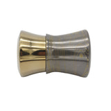 Gunsmoke & Gold Bronze Handcrafted Shaving Brush Handle (fits 26mm, 28mm knots) | Handcrafted Brush Handle | AP Shave Co.