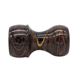 Honey Ebonite Handcrafted Shaving Brush Handle (fits 24mm, 26mm knots) | Handcrafted Brush Handle | AP Shave Co.