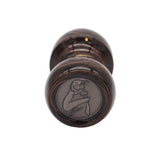 Honey Ebonite Handcrafted Shaving Brush Handle (fits 24mm, 26mm knots) | Handcrafted Brush Handle | AP Shave Co.