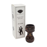 Honey Ebonite Handcrafted Shaving Brush Handle (fits 24mm, 26mm knots) | Handcrafted Brush Handle | AP Shave Co.