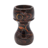 Honey Ebonite Handcrafted Shaving Brush Handle (fits 24mm, 26mm knots) | Handcrafted Brush Handle | AP Shave Co.