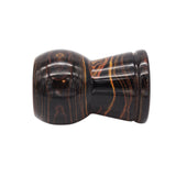 Honey Ebonite Handcrafted Shaving Brush Handle (fits 24mm, 26mm knots) | Handcrafted Brush Handle | AP Shave Co.