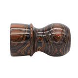 Honey Ebonite Handcrafted Shaving Brush Handle (fits 24mm, 26mm knots) | Handcrafted Brush Handle | AP Shave Co.