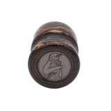 Honey Ebonite Handcrafted Shaving Brush Handle (fits 24mm, 26mm knots) | Handcrafted Brush Handle | AP Shave Co.