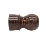 Honey Ebonite Handcrafted Shaving Brush Handle (fits 24mm, 26mm knots) | Handcrafted Brush Handle | AP Shave Co.