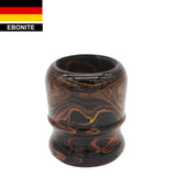 Honey Ebonite Handcrafted Shaving Brush Handle (fits 24mm, 26mm knots) | Handcrafted Brush Handle | AP Shave Co.