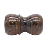 Honey Ebonite Handcrafted Shaving Brush Handle (fits 24mm, 26mm knots) | Handcrafted Brush Handle | AP Shave Co.