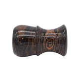Honey Ebonite Handcrafted Shaving Brush Handle (fits 24mm, 26mm knots) | Handcrafted Brush Handle | AP Shave Co.