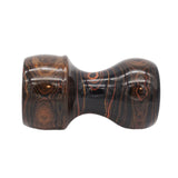 Honey Ebonite Handcrafted Shaving Brush Handle (fits 24mm, 26mm knots) | Handcrafted Brush Handle | AP Shave Co.