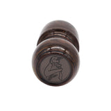 Honey Ebonite Handcrafted Shaving Brush Handle (fits 24mm, 26mm knots) | Handcrafted Brush Handle | AP Shave Co.