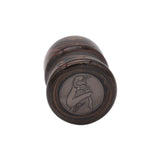 Honey Ebonite Handcrafted Shaving Brush Handle (fits 24mm, 26mm knots) | Handcrafted Brush Handle | AP Shave Co.