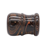 Honey Ebonite Handcrafted Shaving Brush Handle (fits 24mm, 26mm knots) | Handcrafted Brush Handle | AP Shave Co.